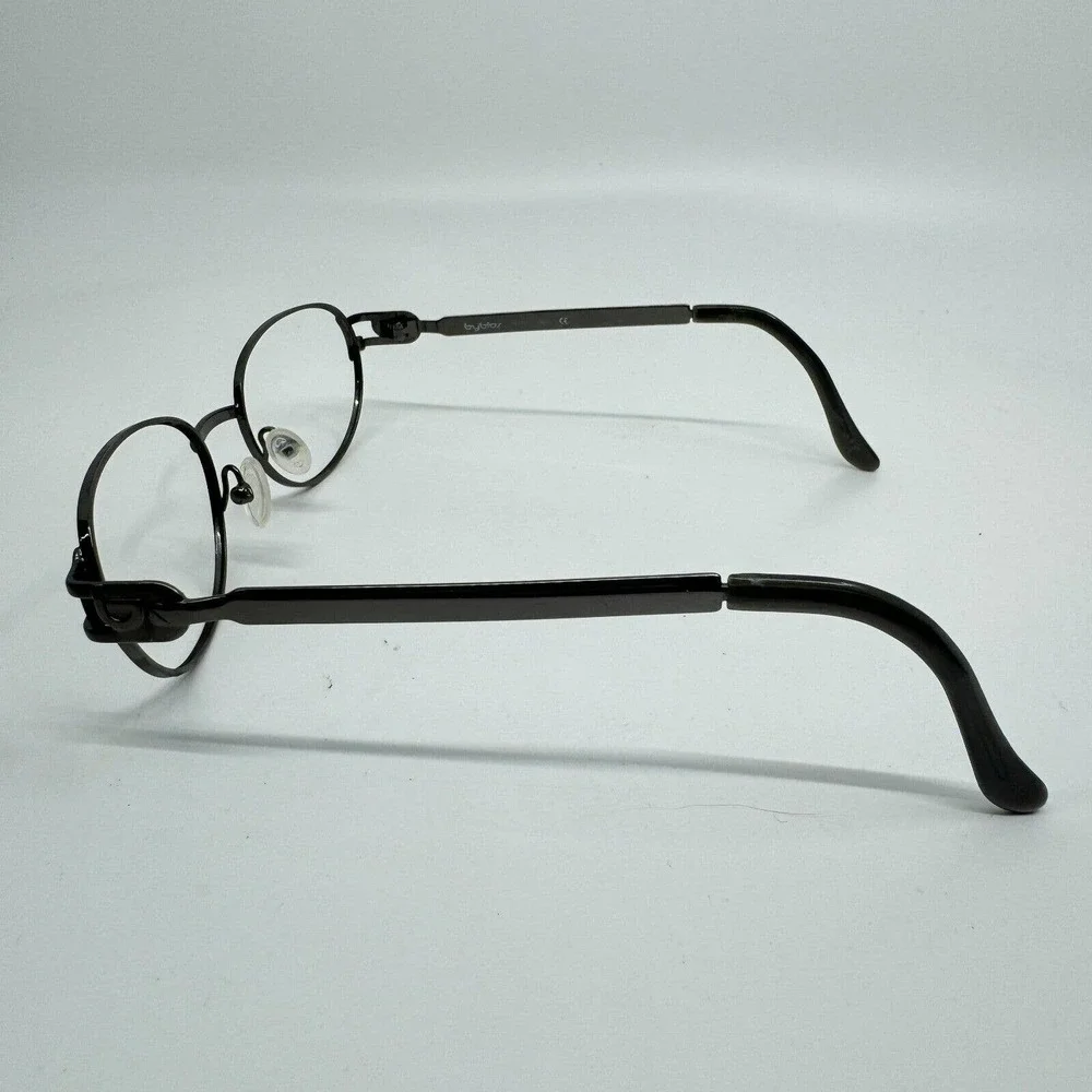 Vintage Byblos‎ b620- S Black Oval SunglassesFrames only 3121/36 135 H10078
